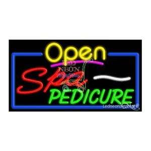  Spa Pedicure Neon Sign 20 inch tall x 37 inch wide x 3.5 
