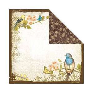   Birds Collection   12 x 12 Double Sided Paper   Song Birds Arts