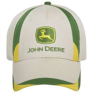  John Deere Putty/Green/Yellow Hat