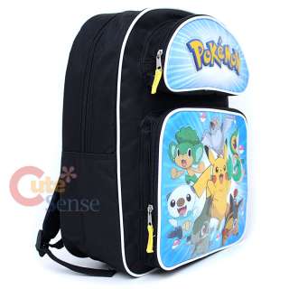 Pokemon Black & White School Backpack Large Bag  16  