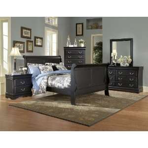   Eastern King Bed, Night Stand, Dresser and Mirror