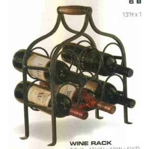 Wine Rack  6 Bottle