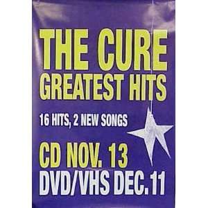  CURE Greatest Hits 24x36 Poster 