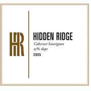 Hidden Ridge 55% Slope Cabernet Sauvignon 2005 