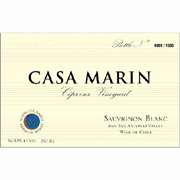 Casa Marin Cipreses Vineyard Sauvignon Blanc 2008 