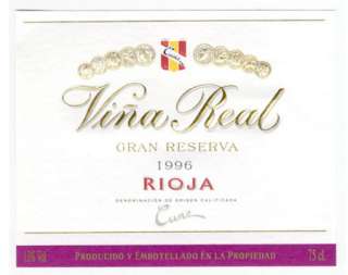 Cune Vina Real Gran Reserva 1996 