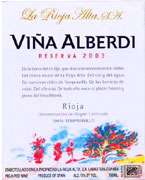 La Rioja Alta Vina Alberdi Reserva Tinto 2003 