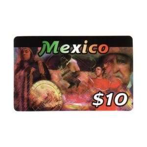  Collectible Phone Card $10. Mexico Card With Various 