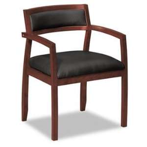  New basyx VL852NST11   Wood Guest Chairs with Black 