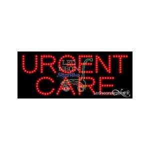 Urgent Care LED Sign 11 inch tall x 27 inch wide x 3.5 inch deep 