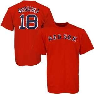  Boston Red Sox #18 Daisuke Matsuzaka Red Preschool Player Name 