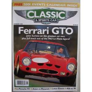  Classic & Sports Car, January 2001, Vol. 19 No. 10 (Ferrari 