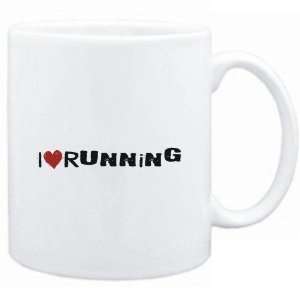 Mug White  Running I LOVE Running URBAN STYLE  Sports  