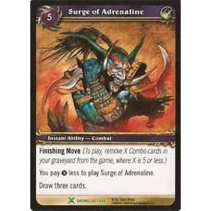  Surge of Adrenaline   Drums of War   Uncommon [Toy] Toys & Games