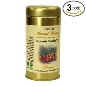   Tea Bag 2.6 Ounce Tins (Pack of 3)  Grocery & Gourmet Food