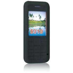   Solid Black Silicone Case fits Nokia N5310 Cell Phones & Accessories