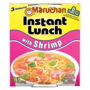 Maruchan Shrimp Soup 2.25 oz. Case of 12 Grocery & Gourmet Food