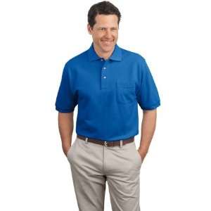  Port Authority Mens Big Pique Knit Polo Sport Shirt With 
