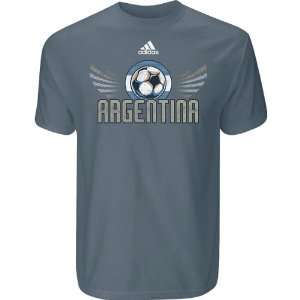 Adidas Argentina 2010 Flight Graphic T Shirt  Sports 