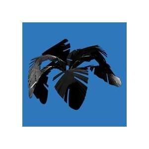  Black Felt Palm Leaves Kit 