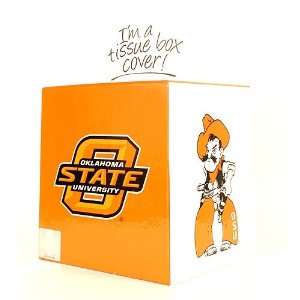   OSU Cowboys NCAA Square Tissue Kleenex Box Cover
