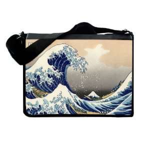  The Great Wave Asian Art Messenger & Laptop Bag 