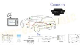   Rear View Camera For BMW 1/3/5/6 Series X3 X5 X6 E39 E82 M3 E46  