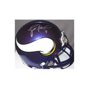   autographed Football Mini Helmet (Minnesota Vikings) 