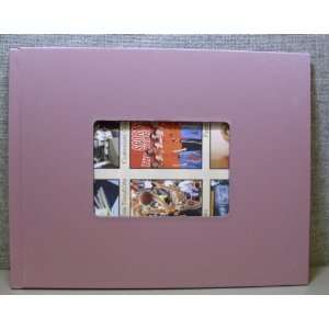   10 Brushed Steel Pink Photobook, 8.5 x 11 Landscape