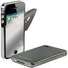   Iphone 4 Metallikase G4 Low Profile Polycarbonate Case Dark Chrome