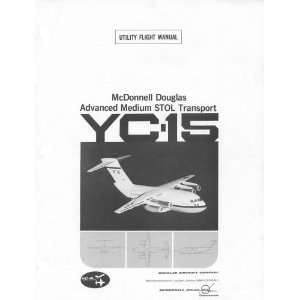   Douglas YC 15 Aircraft Flight Manual Mc Donnell Douglas Books
