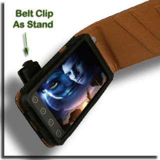 Case for HTC EVO 3D Sprint Black Holster Belt Clip New  