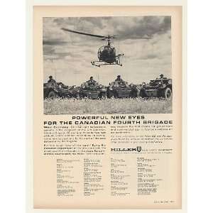   Brigade Hiller CH 112 Helicopter Print Ad (46479)