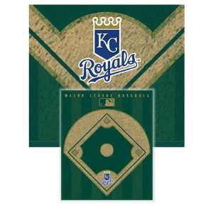  MLB Diamond Fleece Blanket/Throw Kansas City Royals   Team 