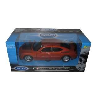  2006 Dodge Charger Daytona R/T Copper 124 Model Car Toys 