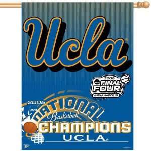   UCLA Bruins 2006 National Champions Vertical Banner