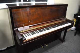 STEINWAY STUDIO UPRIGHT PIANO (Mahogany satin Model 1098 )  
