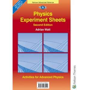 Physics Experiment Sheets Pb (Nelson Advanced Science 