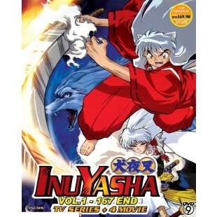 Inuyasha   Complete TV Series DVD Box Set + 4 movies  