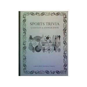  Sports Trivia Question & Answer Book A. Smith Books
