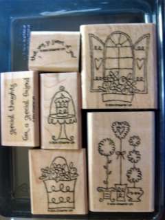 STAMPIN UP SWEET OF YOU   6 PCS   RETIRED  