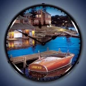  Legend of the Lake DB 25 Lighted Clock 