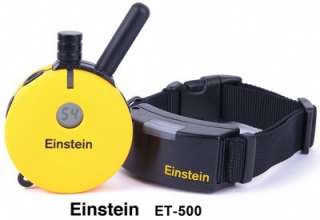 Einstein ET 500 Remote 1 Dog Training Collar with Night Tracking Light 