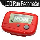 Electronic Digital LCD Step Run Pedometer Walking Distance Calorie 