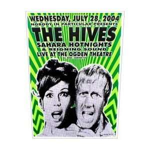 HIVES   Limited Edition Concert Poster   by Lindsey Kuhn of Swamp Co 