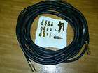 COMPLETE PACKAGE DEAL 50 CENTRAL PNEUMATIC AIR HOSE + FITTINGS 