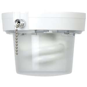    CF White Energy Star Small Space Lighting with Pull Chain K212PC CF