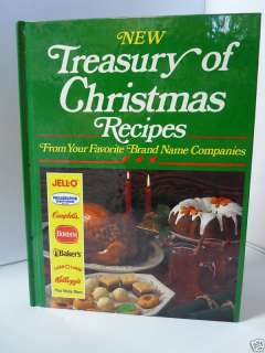 New Treasury of Christmas Recipes From Brand Name Co.  