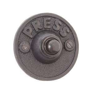  Doorbell Button Oil Blackened 2 9/16