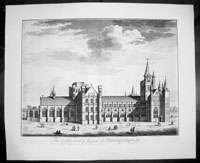 1724 Kip Large Print of Peterborough Cathedral, England  